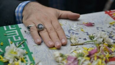 پیکر شهید "سیدمرتضی حسینی"در ایوانکی تشییع شد