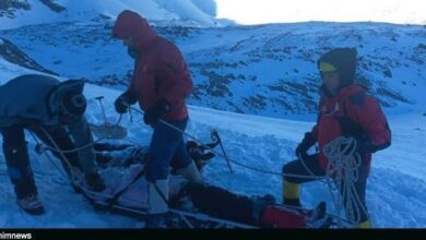 کوهنورد بیهوش در کوههای فارسبان نهاوند فوت کرد