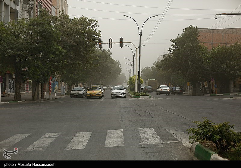 گرد و خاک کردستان را در بر گرفت