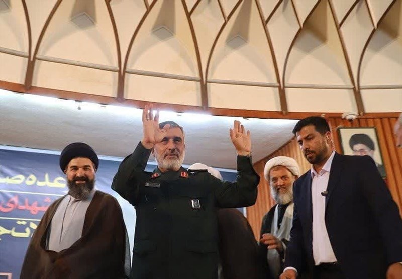 گردهمایی اساتید حوزه علمیه باحضور سردار حاجیزاده + تصاویر