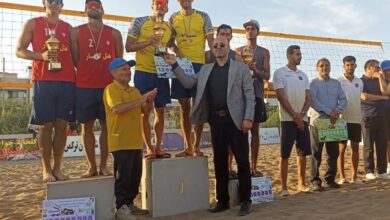 گیلانیها قهرمان تور ملی والیبال ساحلی بندرترکمن شدند