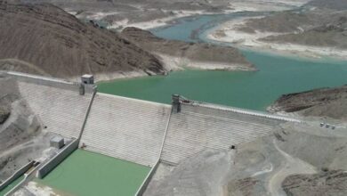 آبگیری سد شهریکور با دستور مخبر آغاز شد