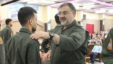 آیین دانش آموختگی دانشجویان خلبانی هواپیمای pc7