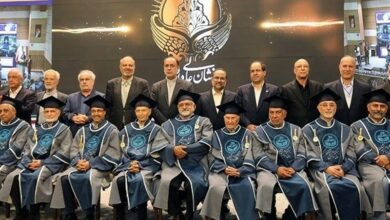 اعطای نشان عالی دانشگاه تهران به چهرههای علمی صالحی و خرازی