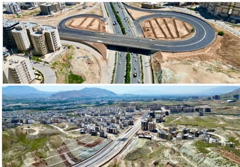 افتتاح بزرگراه شهید آیتالله رئیسی و کلنگزنی پروژه زندیه