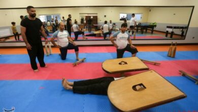 افتتاح مسابقات جهانی ورزشهای زورخانهای در اصفهان