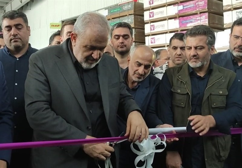 افتتاح پروژههای صنعتی استان گیلان با حضور وزیر صنعت