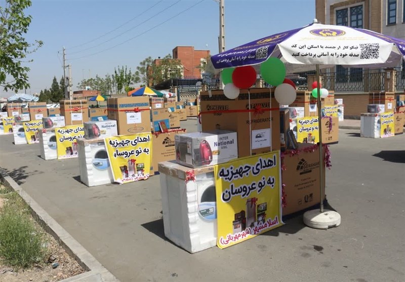 اهداء 138 فقره جهیزیه به نوعروسان زیرپوشش کمیته امداد گیلان