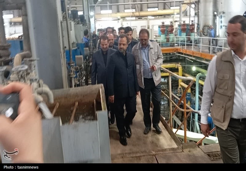 بازدید وزیر اقتصاد از کارخانه قند یاسوج + تصاویر