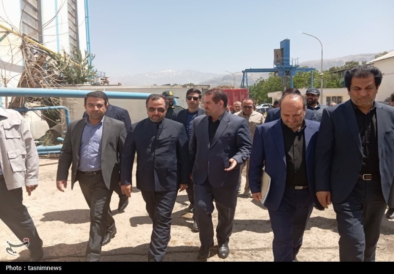 بازدید وزیر اقتصاد از کارخانه قند یاسوج + تصاویر