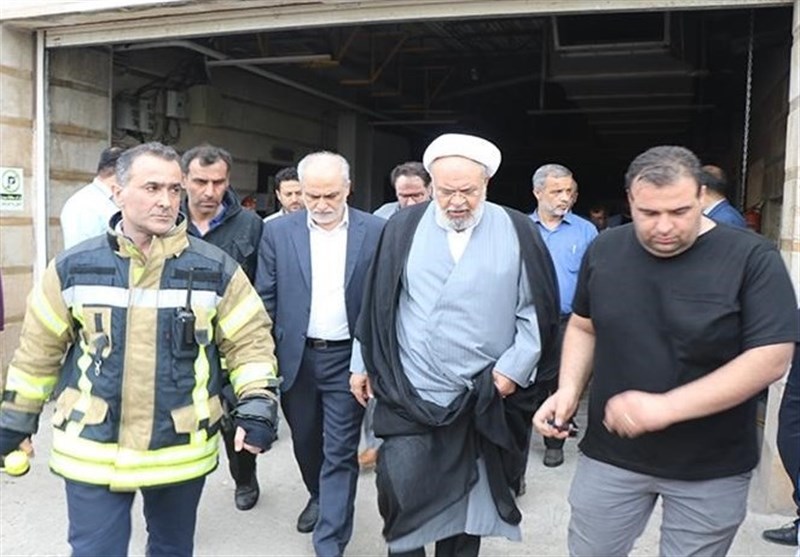 برخورد قانونی با مسببان آتشسوزی بیمارستان رشت