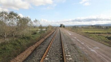 بهرهبرداری راهآهن رشت ـ کاسپین با حضور مخبر و دستیار پوتین