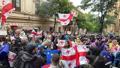 تهدید آمریکا و اروپا درباره اعمال تحریمهایی علیه گرجستان