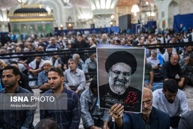 حاشیهنگاری ایسنا از سیوپنجمین سوگواری برای پیر جماران