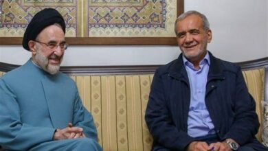 حمایت خاتمی از کاندیداتوری پزشکیان