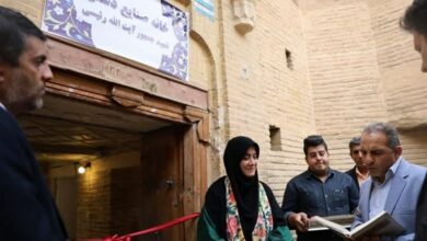خانه صنایع دستی شهید رئیسی در شیراز افتتاح شد