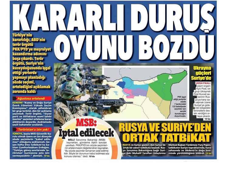 کشور ترکیه , آخرین تحولات سوریه ,