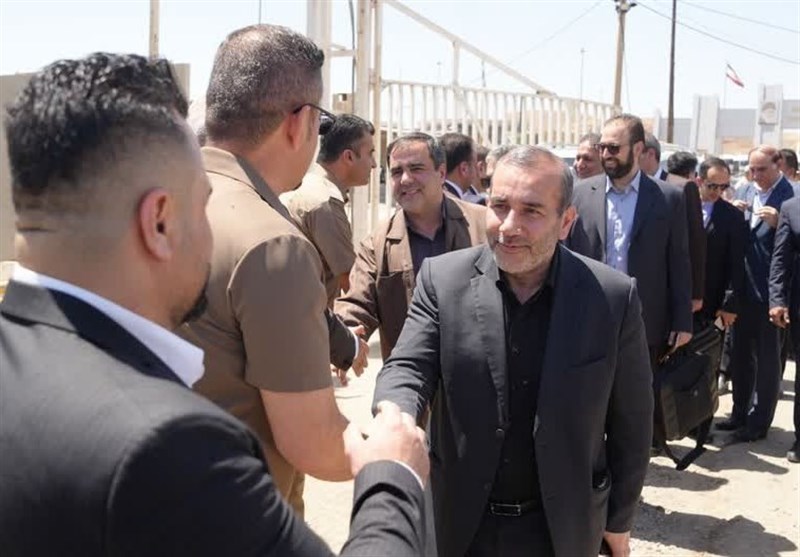 سفر استاندار کرمانشاه به عراق
