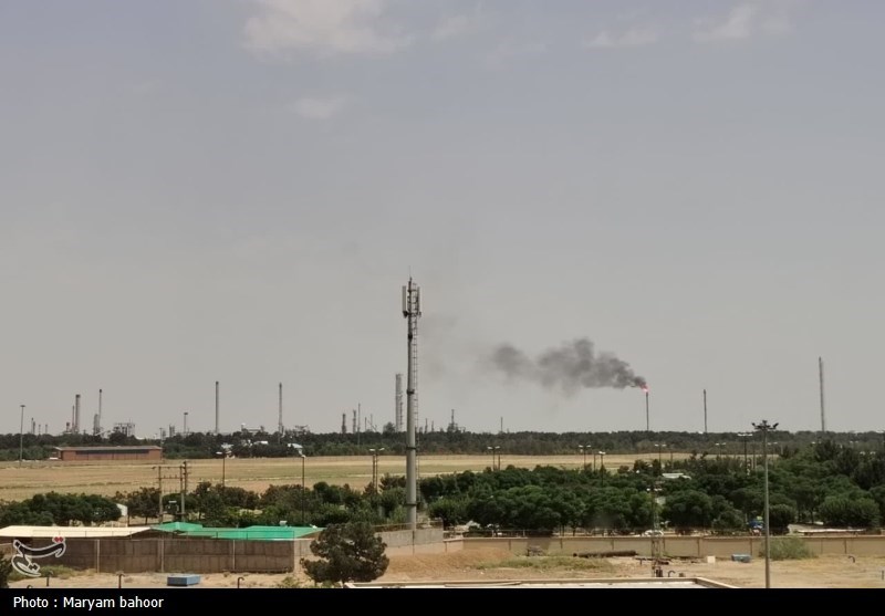 شاخص آلودگی هوای باقرشهر روی عدد 216+فیلم