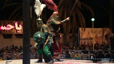 شبیهخوانی مجلس شاهچراغ در یازدهمین سوگواره تعزیه دهزیار