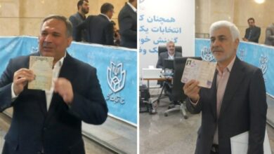 شمسالدین حسینی و اصغر سلیمی در انتخابات ثبتنام کردند