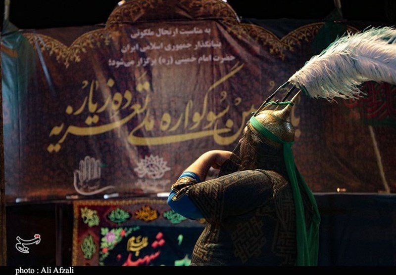 شهادت مسلم نقطه آغاز یازدهمین سوگواره ملی تعزیه دهزیار+عکس