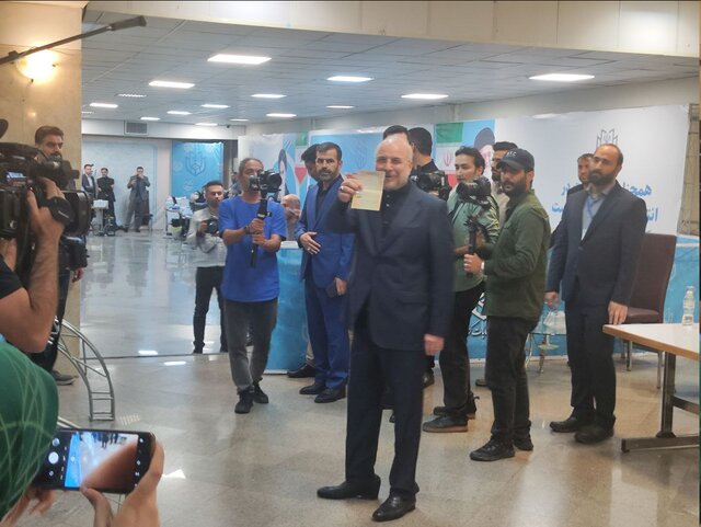 محمدباقر قالیباف داوطلب نامزدی انتخابات ریاست جمهوری شد