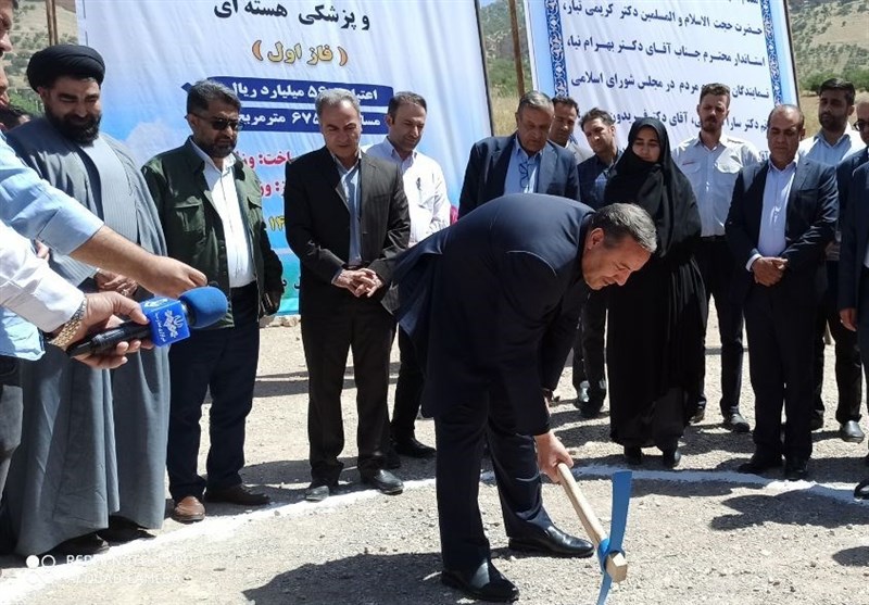 مرکز جامع رادیوتراپی شهر ایلام کلنگزنی شد