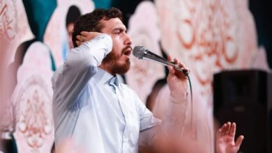 مولودیخوانی حاج مهدی رسولی در شب عید غدیر خم+فیلم