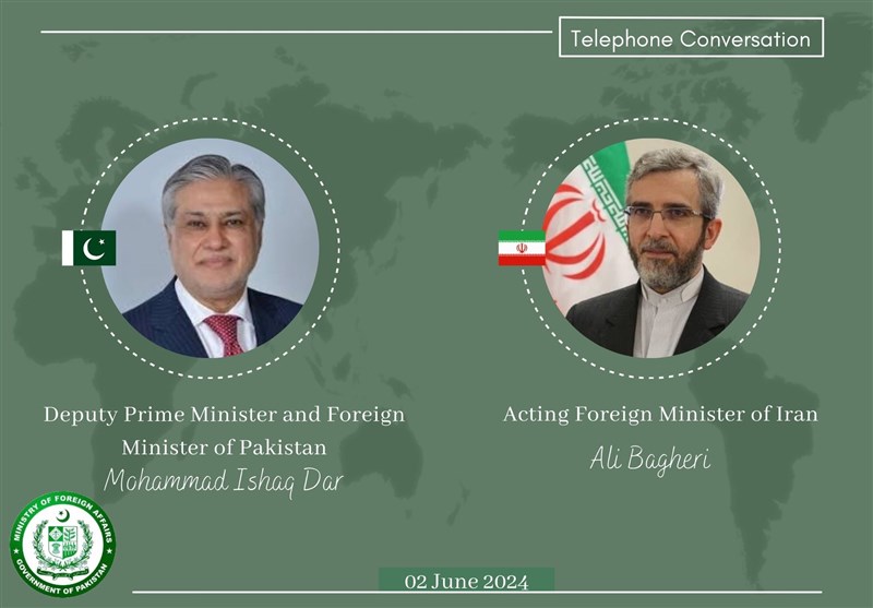 نسلکشی در غزه محور تماس تلفنی باقری با وزیر خارجه پاکستان