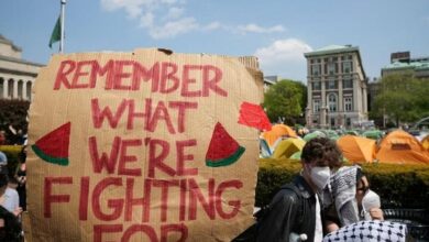 نگاه دانشجویان عرب به جنبش همتایان آمریکایی در حمایت از فلسطین