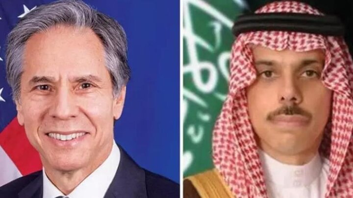 گفتگوی وزرای خارجه آمریکا و عربستان درباره پشنهاد آتشبس در غزه