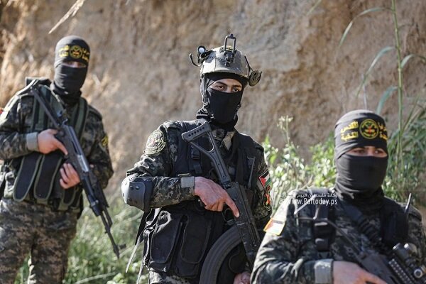 گوشههایی از عملیات ترکیبی گروهانهای قدس در نبرد زمینی غزه+فیلم