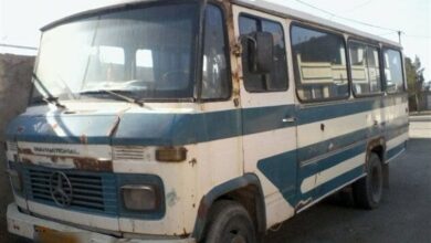 21 مجروح در حادثه برخورد مینیبوس با دیوار تونل