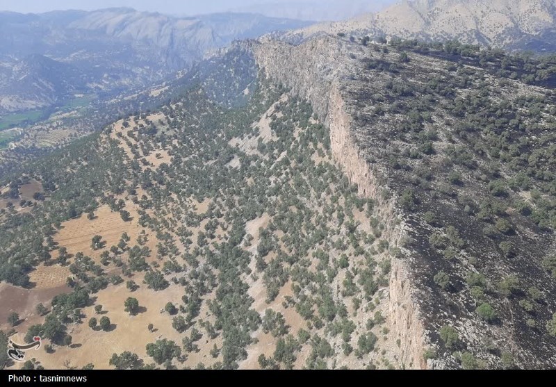 آتش سوزی جنگل ها و مراتع ,