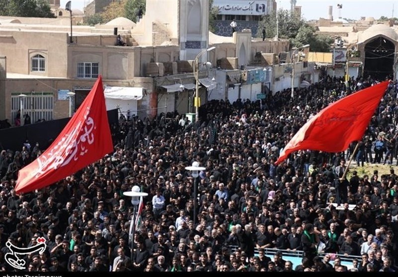 اجتماع بزرگ هیئتهای عزاداری یزد حسینیه ایران