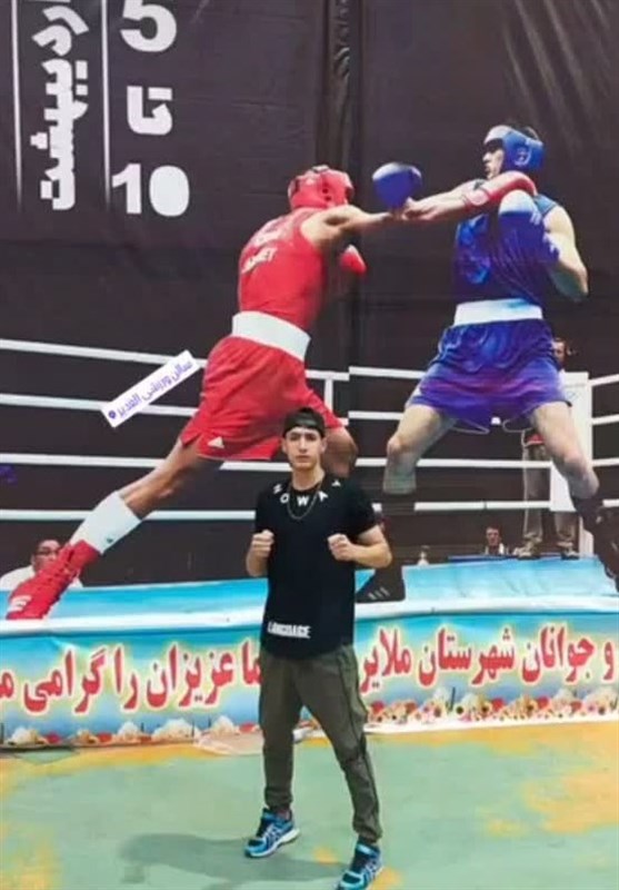 بوکسور ملایری حین مسابقه به کما رفت