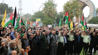 تجمع گرگانیها در پی ترور شهید هنیه + عکس