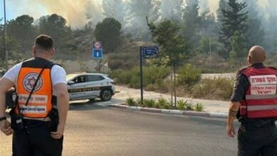 تداوم آتش سوزیهای گسترده در شمال فلسطین اشغالی