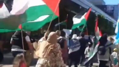 تظاهرات مردم سوئد در اعتراض به نسلکشی مردم غزه+ فیلم