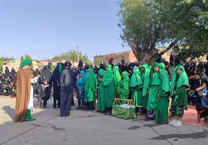 تعزیه خوانی در مجموعههای تاریخی تربت حیدریه+عکس