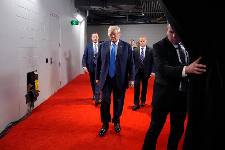 تیم حفاظت ترامپ تغییر کرد/ زنان اخراج شدند! + فیلم