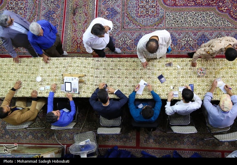 حضور باشکوه مردم خوزستان در حماسه انتخابات+تصویر