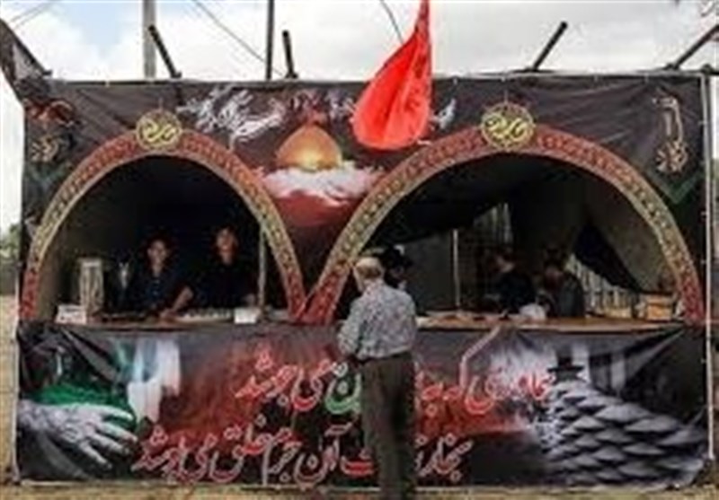 خدمترسانی 68 موکب قزوین در اربعین حسینی