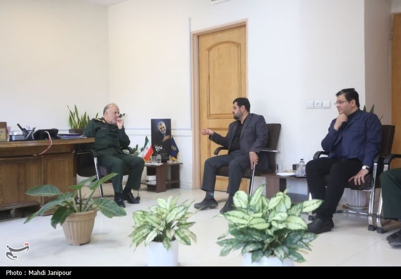 دیدار قائممقام خبرگزاری تسنیم با فرمانده سپاه اصفهان