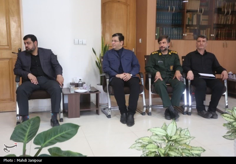 دیدار قائممقام خبرگزاری تسنیم با فرمانده سپاه اصفهان