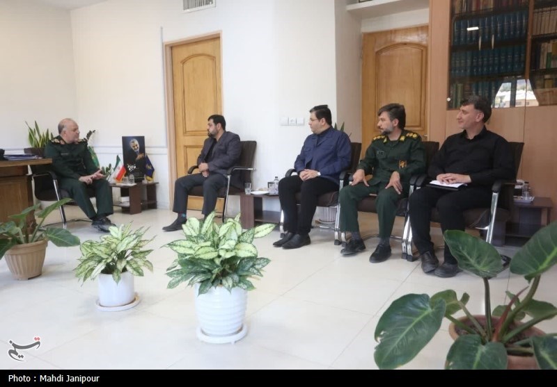 دیدار قائممقام خبرگزاری تسنیم با فرمانده سپاه اصفهان