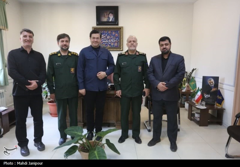دیدار قائممقام خبرگزاری تسنیم با فرمانده سپاه اصفهان