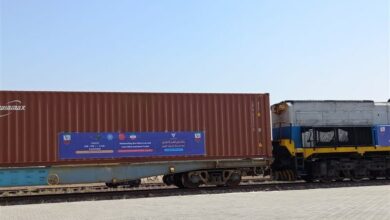 راهاندازی قطار کانتینری ایران ـ چین در بندر خشک آپرین