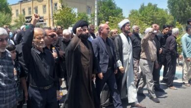 راهپیمایی بوشهریها در حمایت از عفاف و حجاب